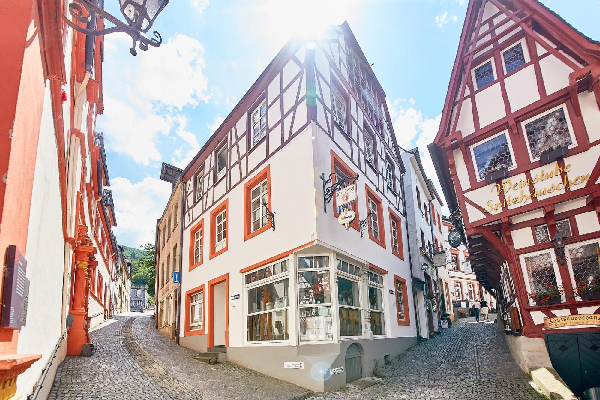 Fachwerkperle Am Historischen Marktplatz Bernkastel-Kues Dış mekan fotoğraf